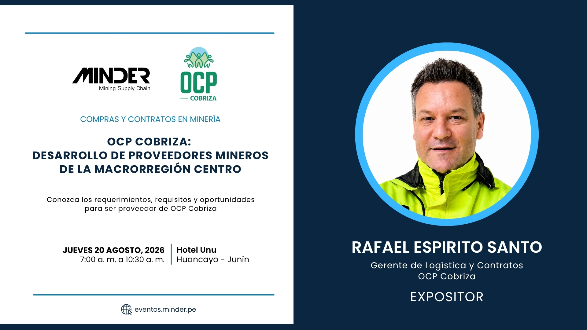 Banner Capacitación - 20 Agosto 2026 - Ponente