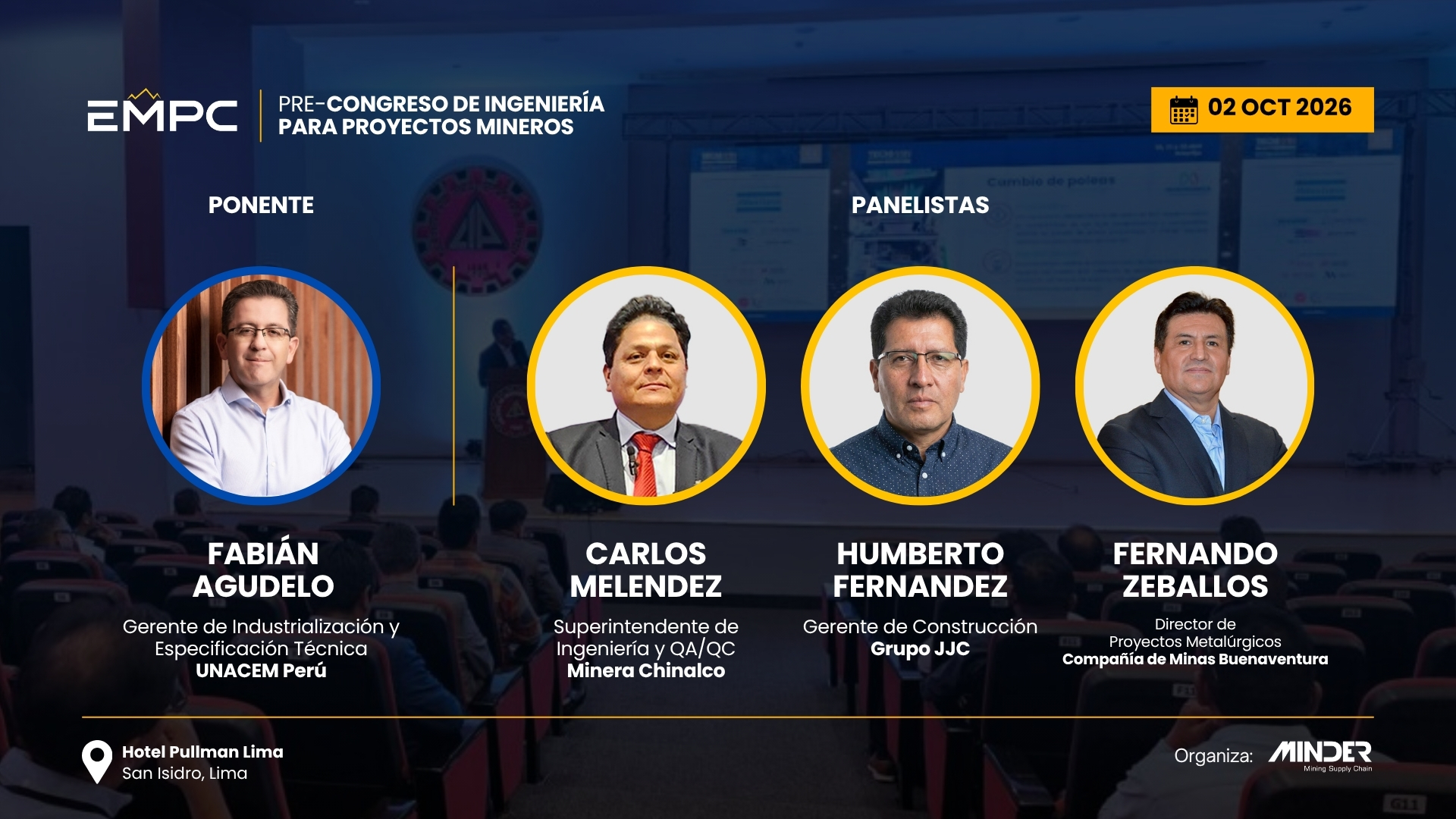 Banners Participantes - Congreso Ingenieria 2026