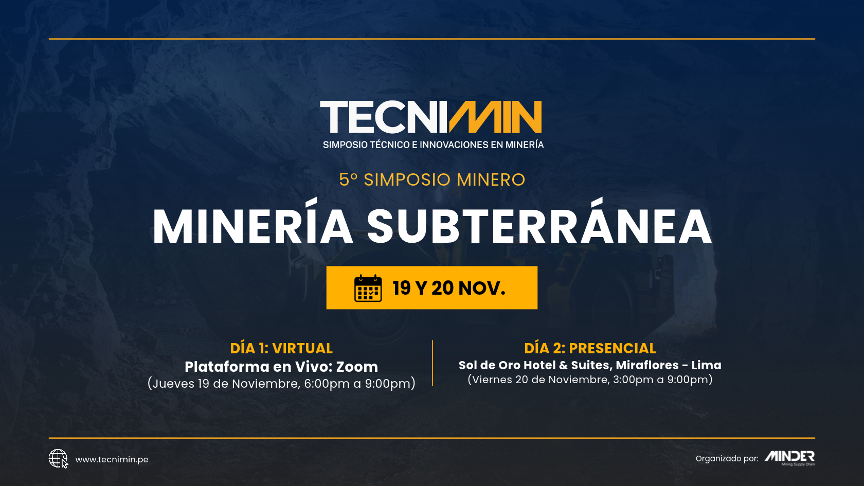 TECNIMIN Subterranea 2026 - Banner Web